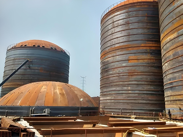 尉犁焦粉钢板仓